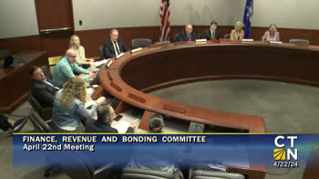 Click to Launch Finance, Revenue and Bonding Committee April 22nd Meeting to Consider Bills Referred from the House and Senate